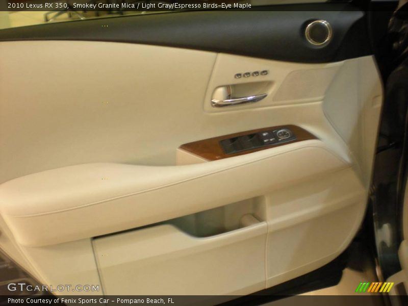Smokey Granite Mica / Light Gray/Espresso Birds-Eye Maple 2010 Lexus RX 350