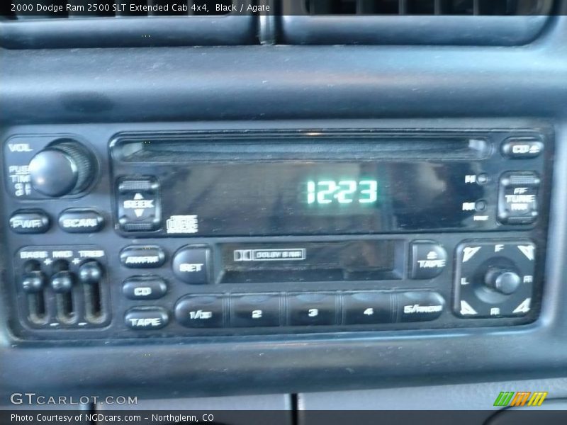 Black / Agate 2000 Dodge Ram 2500 SLT Extended Cab 4x4