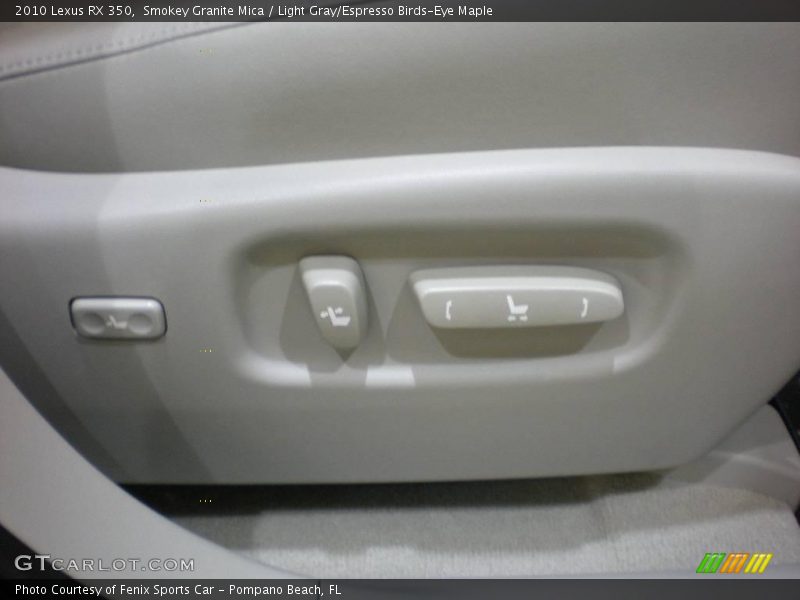 Smokey Granite Mica / Light Gray/Espresso Birds-Eye Maple 2010 Lexus RX 350