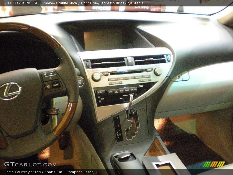 Smokey Granite Mica / Light Gray/Espresso Birds-Eye Maple 2010 Lexus RX 350