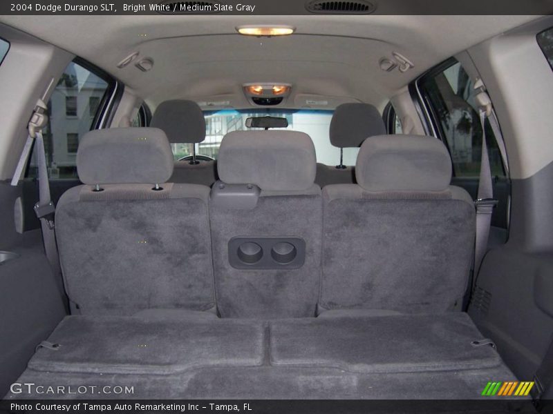 Bright White / Medium Slate Gray 2004 Dodge Durango SLT