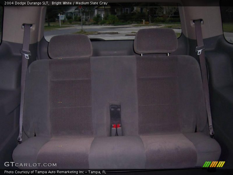 Bright White / Medium Slate Gray 2004 Dodge Durango SLT