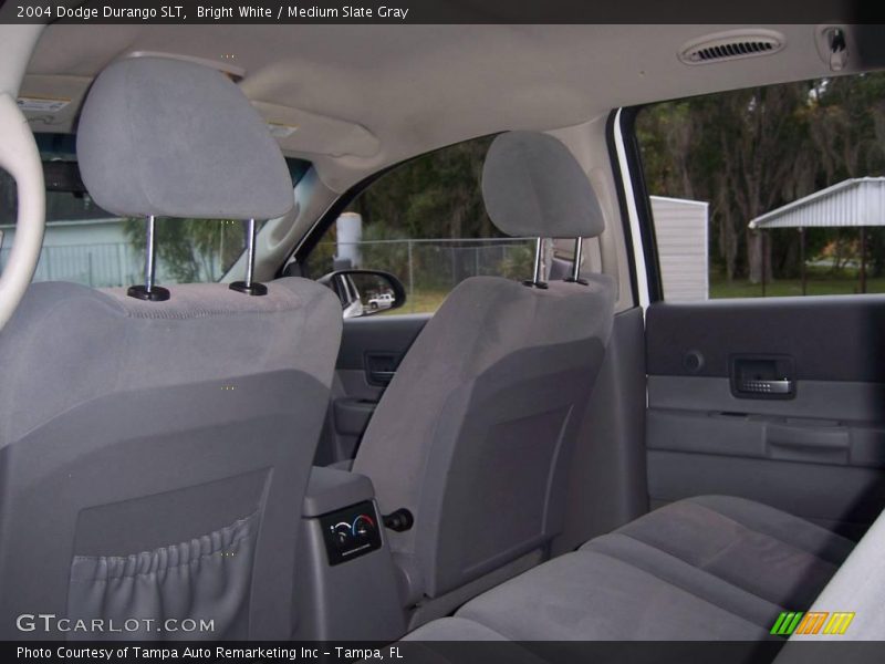 Bright White / Medium Slate Gray 2004 Dodge Durango SLT
