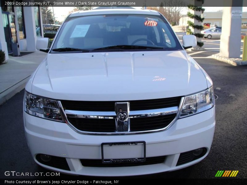 Stone White / Dark Slate Gray/Light Graystone 2009 Dodge Journey R/T