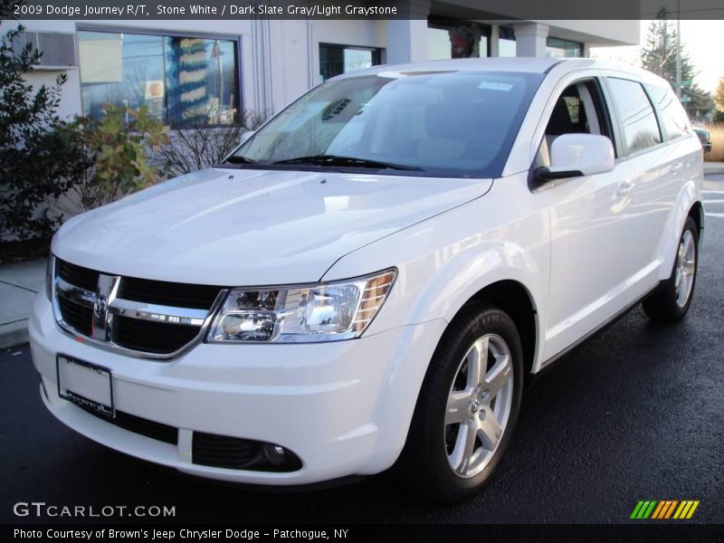 Stone White / Dark Slate Gray/Light Graystone 2009 Dodge Journey R/T