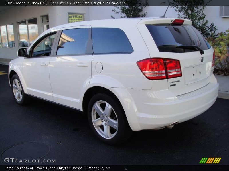 Stone White / Dark Slate Gray/Light Graystone 2009 Dodge Journey R/T