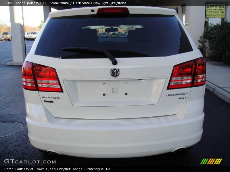 Stone White / Dark Slate Gray/Light Graystone 2009 Dodge Journey R/T