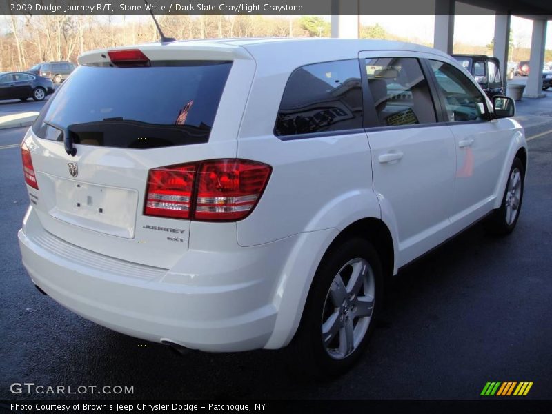Stone White / Dark Slate Gray/Light Graystone 2009 Dodge Journey R/T