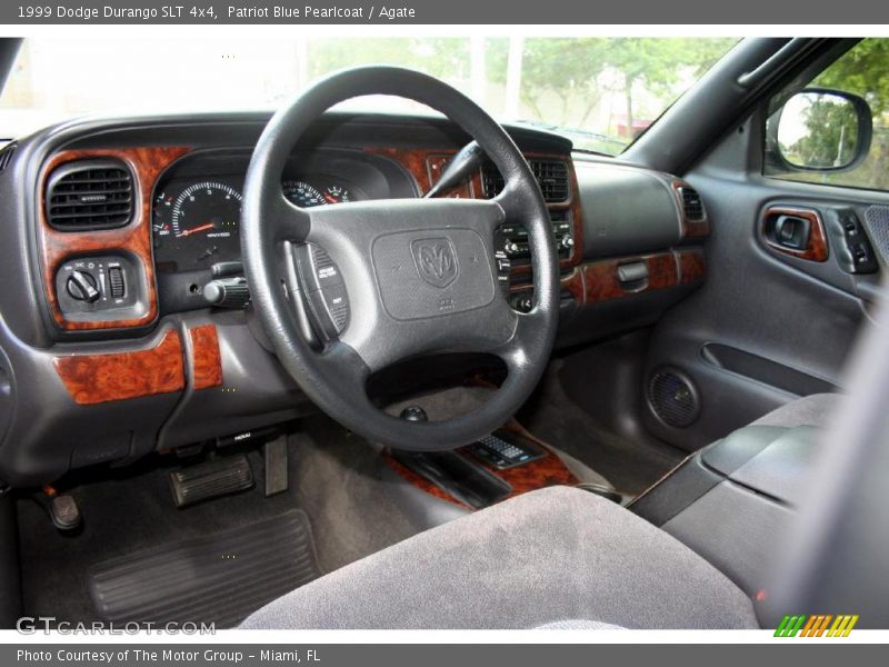 Patriot Blue Pearlcoat / Agate 1999 Dodge Durango SLT 4x4