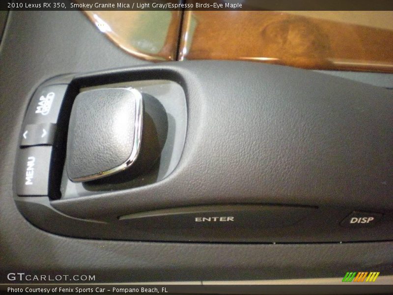 Smokey Granite Mica / Light Gray/Espresso Birds-Eye Maple 2010 Lexus RX 350