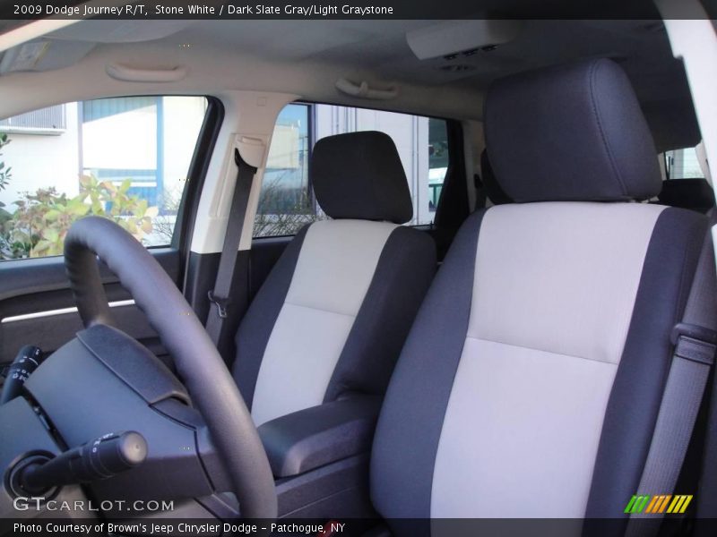 Stone White / Dark Slate Gray/Light Graystone 2009 Dodge Journey R/T