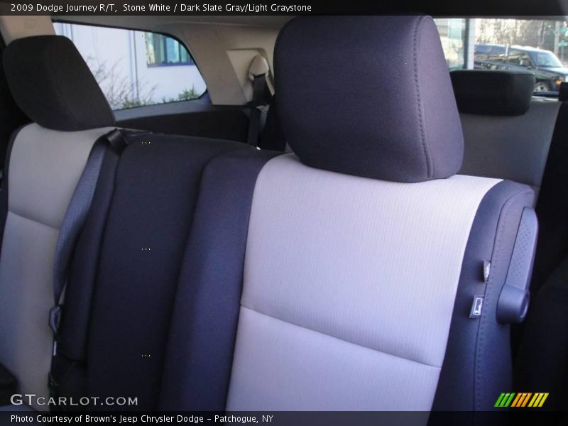 Stone White / Dark Slate Gray/Light Graystone 2009 Dodge Journey R/T