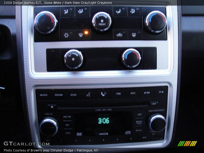 Stone White / Dark Slate Gray/Light Graystone 2009 Dodge Journey R/T