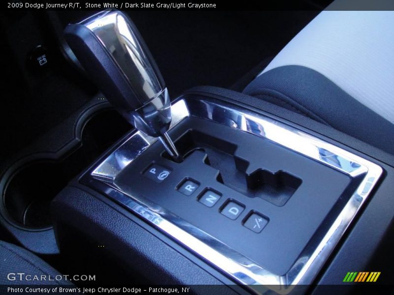 Stone White / Dark Slate Gray/Light Graystone 2009 Dodge Journey R/T