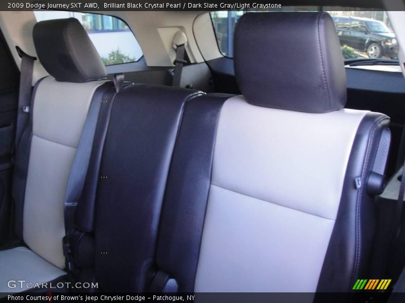 Brilliant Black Crystal Pearl / Dark Slate Gray/Light Graystone 2009 Dodge Journey SXT AWD