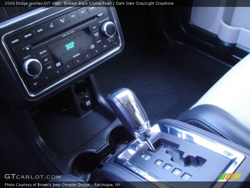 Brilliant Black Crystal Pearl / Dark Slate Gray/Light Graystone 2009 Dodge Journey SXT AWD