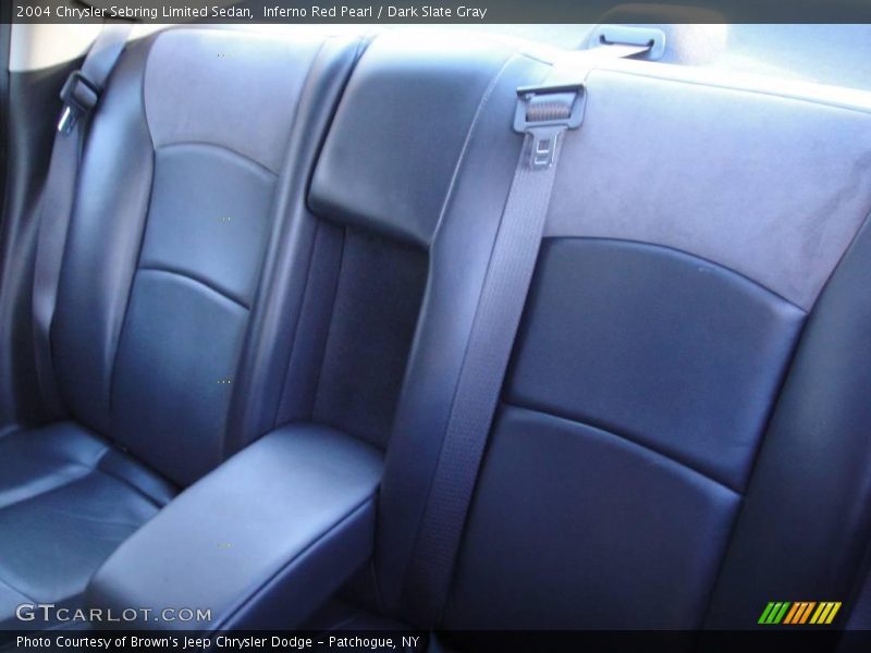 Inferno Red Pearl / Dark Slate Gray 2004 Chrysler Sebring Limited Sedan