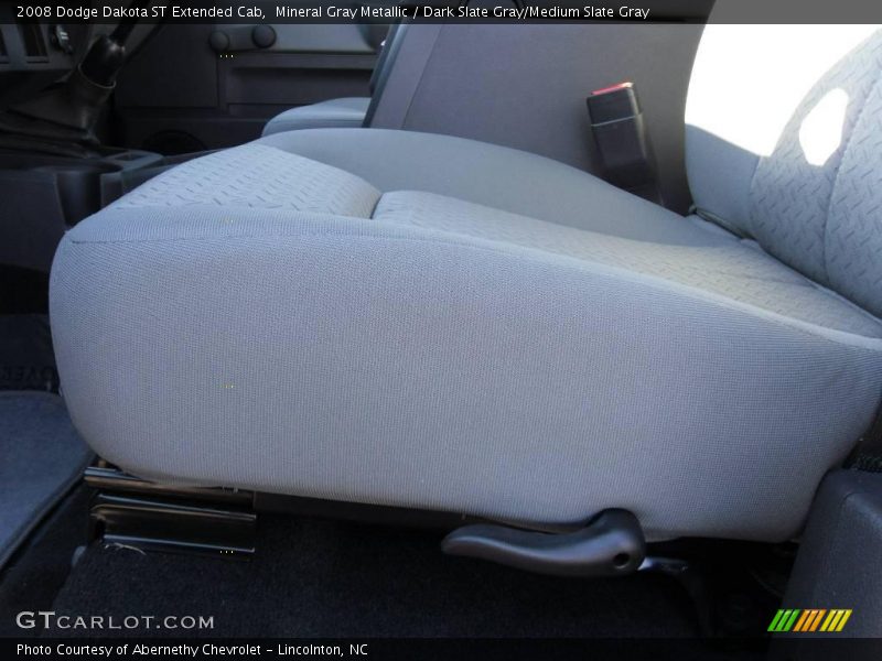 Mineral Gray Metallic / Dark Slate Gray/Medium Slate Gray 2008 Dodge Dakota ST Extended Cab
