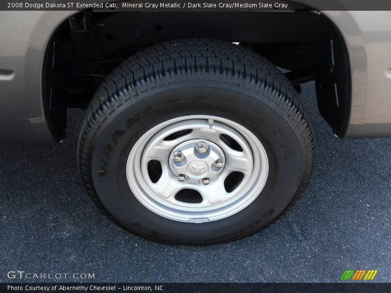 Mineral Gray Metallic / Dark Slate Gray/Medium Slate Gray 2008 Dodge Dakota ST Extended Cab