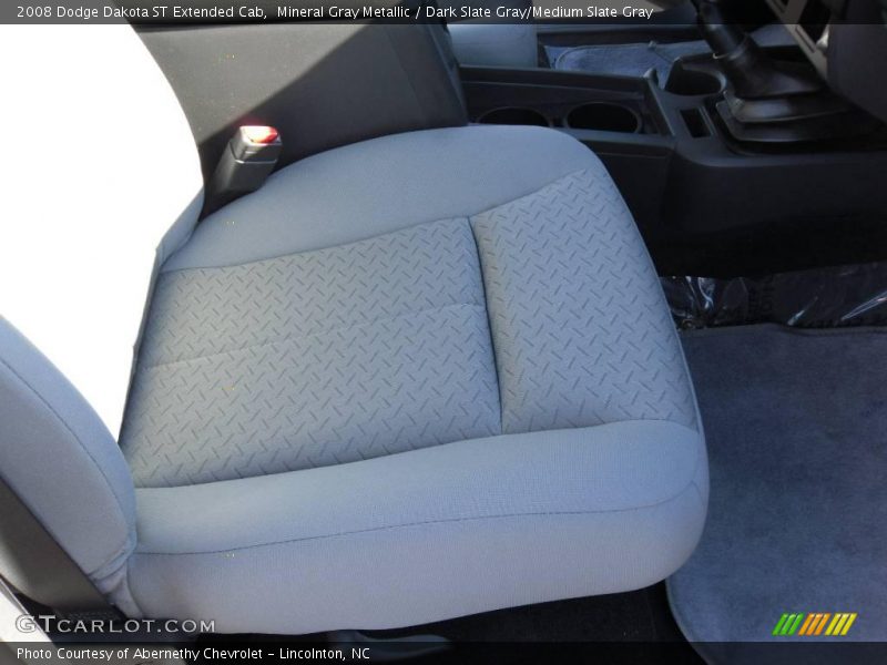 Mineral Gray Metallic / Dark Slate Gray/Medium Slate Gray 2008 Dodge Dakota ST Extended Cab