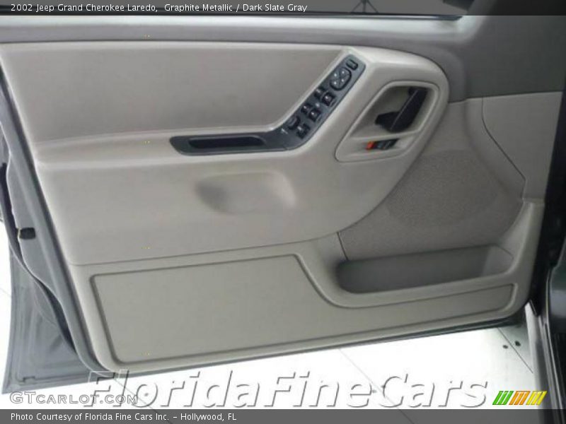 Graphite Metallic / Dark Slate Gray 2002 Jeep Grand Cherokee Laredo