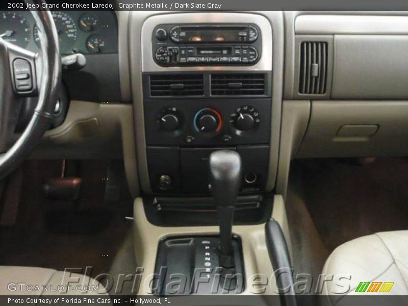 Graphite Metallic / Dark Slate Gray 2002 Jeep Grand Cherokee Laredo