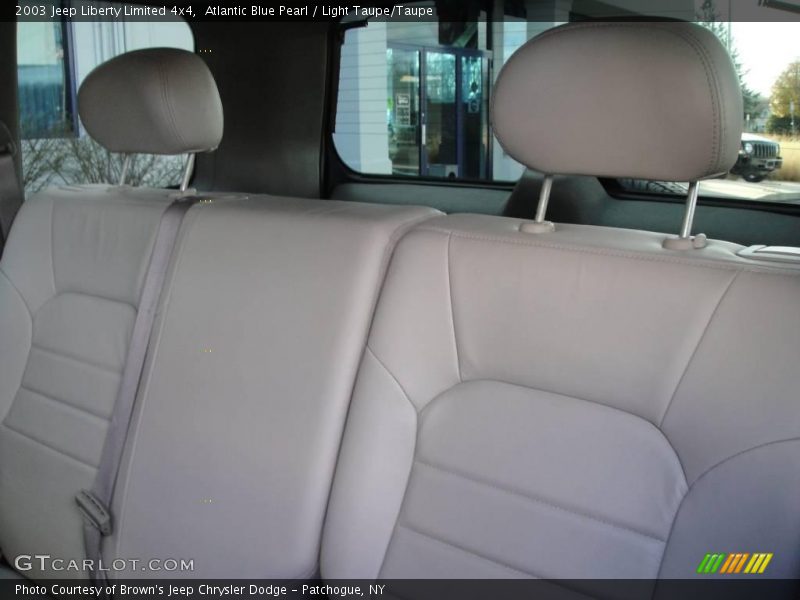 Atlantic Blue Pearl / Light Taupe/Taupe 2003 Jeep Liberty Limited 4x4