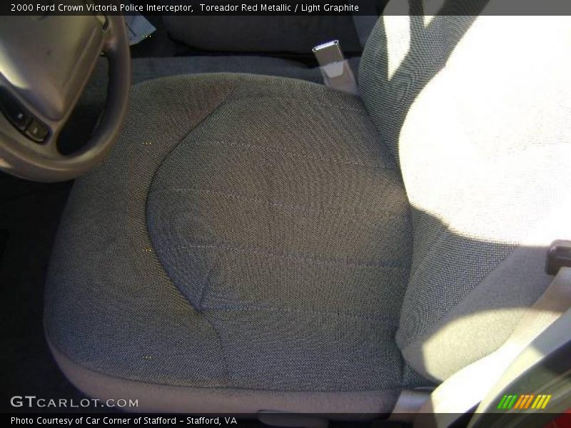 Toreador Red Metallic / Light Graphite 2000 Ford Crown Victoria Police Interceptor