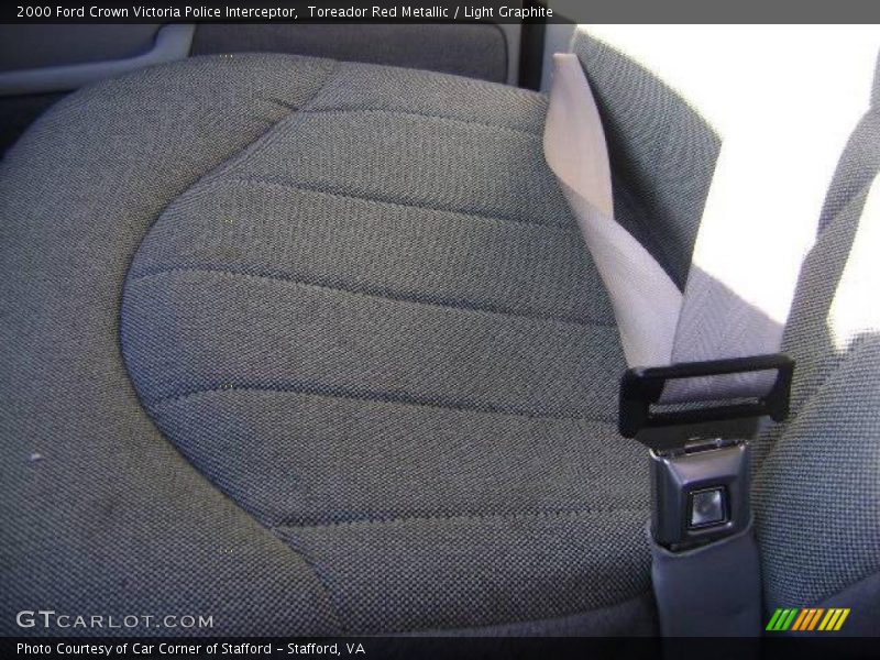 Toreador Red Metallic / Light Graphite 2000 Ford Crown Victoria Police Interceptor