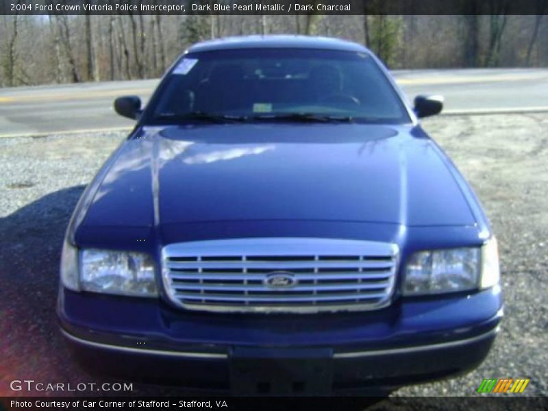 Dark Blue Pearl Metallic / Dark Charcoal 2004 Ford Crown Victoria Police Interceptor