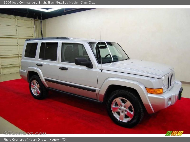 Bright Silver Metallic / Medium Slate Gray 2006 Jeep Commander