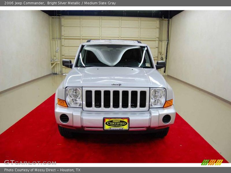 Bright Silver Metallic / Medium Slate Gray 2006 Jeep Commander
