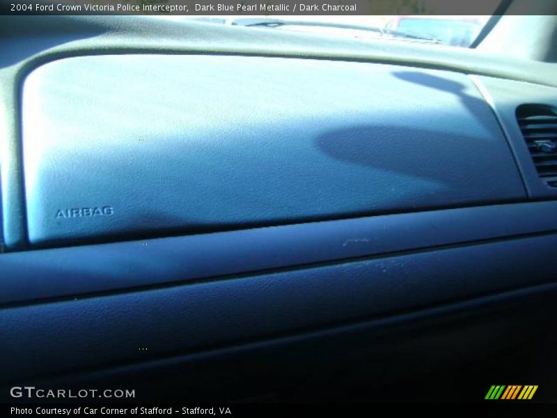Dark Blue Pearl Metallic / Dark Charcoal 2004 Ford Crown Victoria Police Interceptor