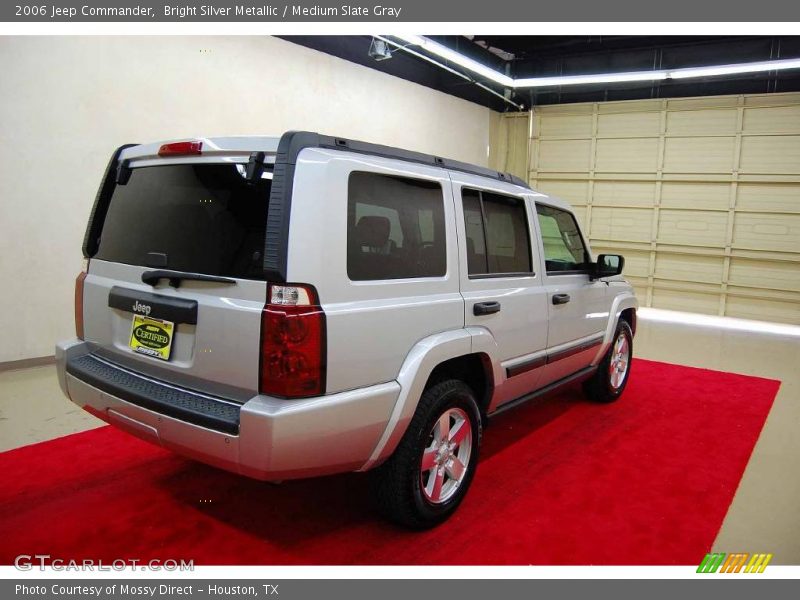 Bright Silver Metallic / Medium Slate Gray 2006 Jeep Commander