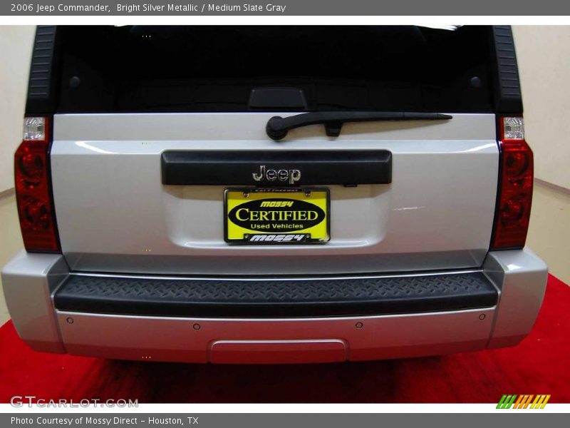 Bright Silver Metallic / Medium Slate Gray 2006 Jeep Commander