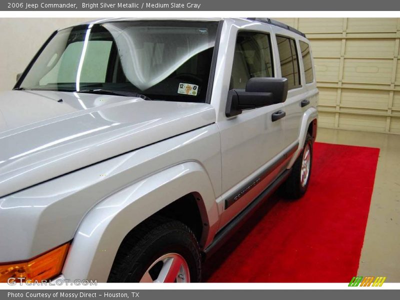 Bright Silver Metallic / Medium Slate Gray 2006 Jeep Commander