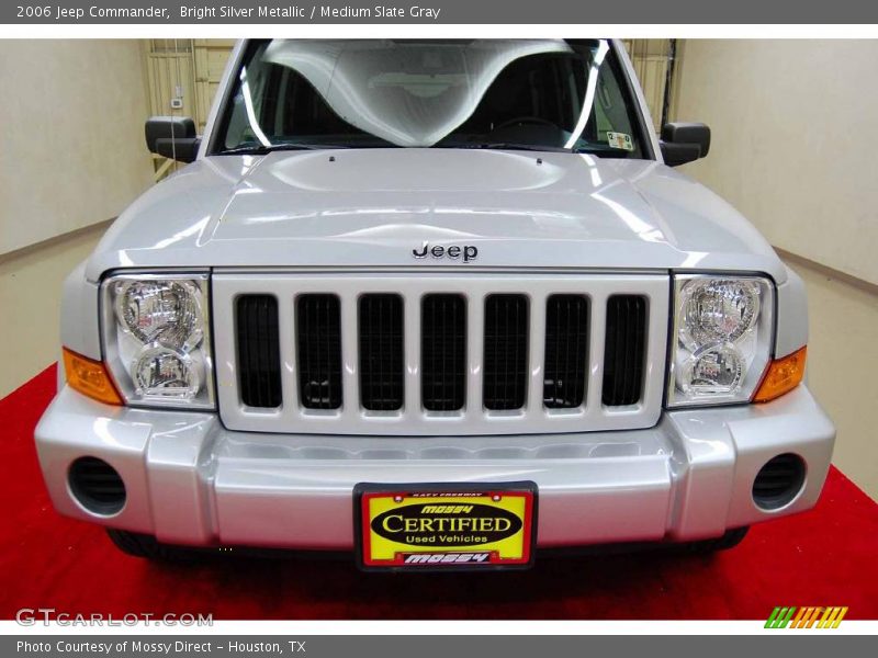 Bright Silver Metallic / Medium Slate Gray 2006 Jeep Commander