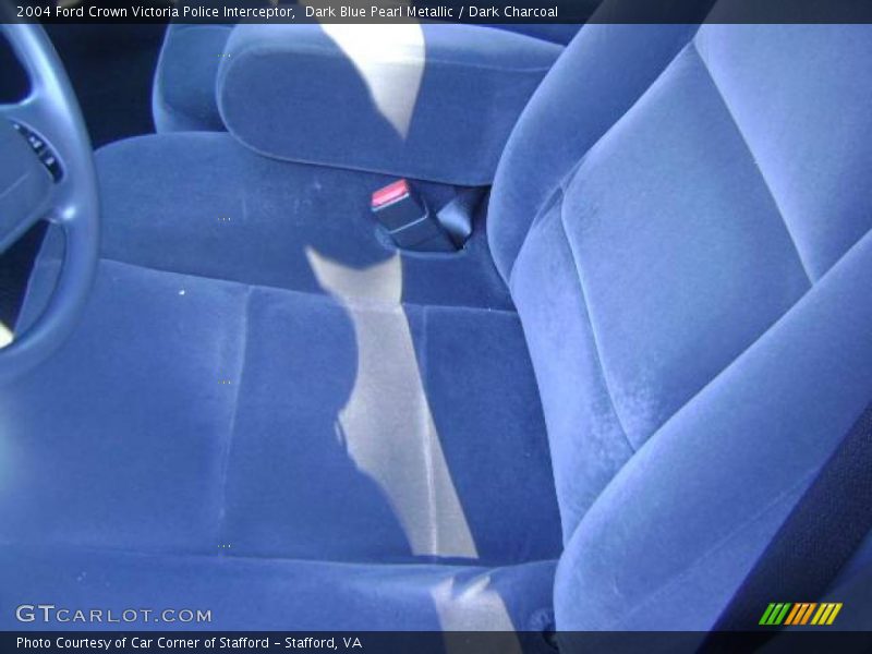 Dark Blue Pearl Metallic / Dark Charcoal 2004 Ford Crown Victoria Police Interceptor