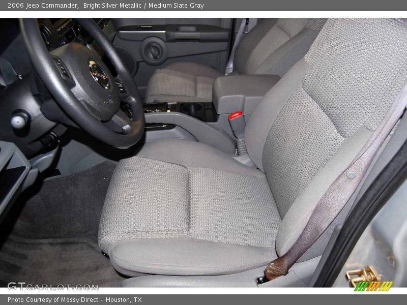 Bright Silver Metallic / Medium Slate Gray 2006 Jeep Commander