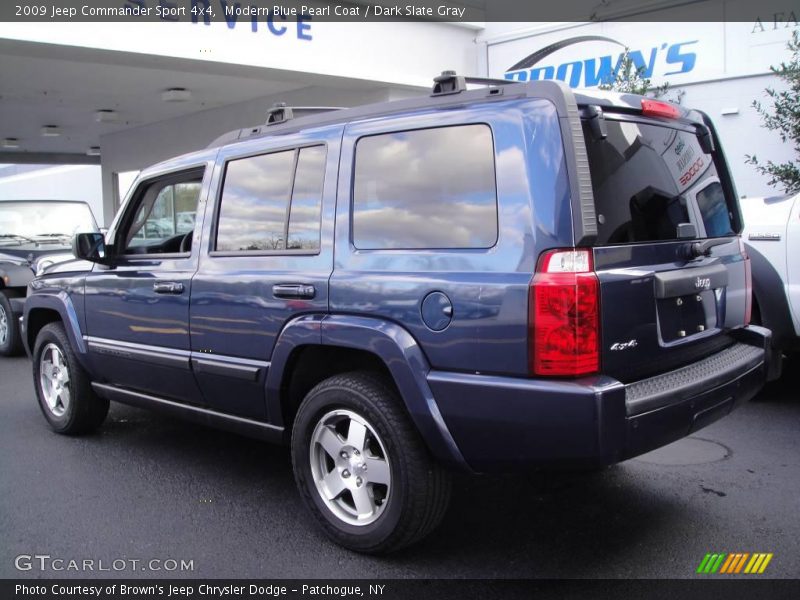 Modern Blue Pearl Coat / Dark Slate Gray 2009 Jeep Commander Sport 4x4
