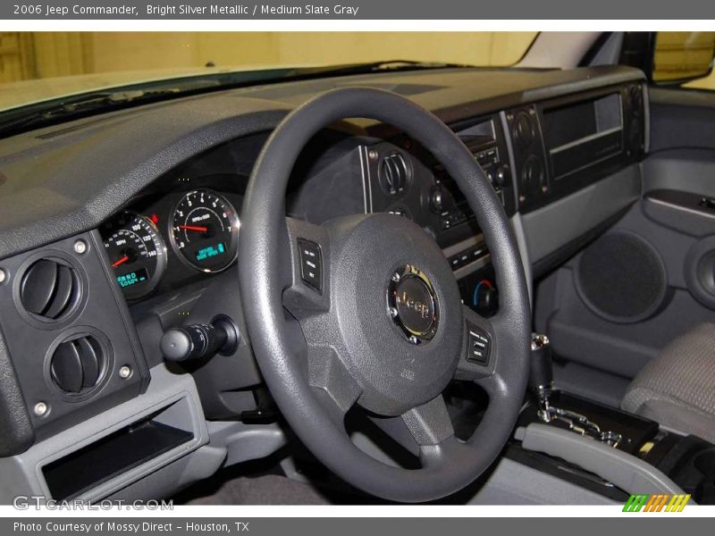 Bright Silver Metallic / Medium Slate Gray 2006 Jeep Commander
