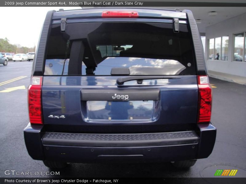 Modern Blue Pearl Coat / Dark Slate Gray 2009 Jeep Commander Sport 4x4