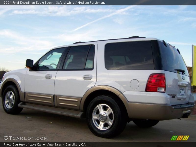Oxford White / Medium Parchment 2004 Ford Expedition Eddie Bauer