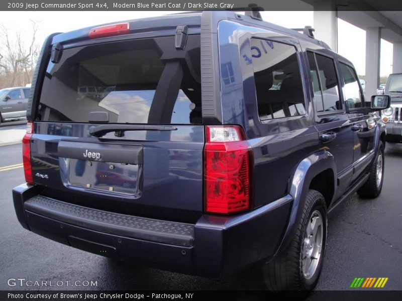 Modern Blue Pearl Coat / Dark Slate Gray 2009 Jeep Commander Sport 4x4