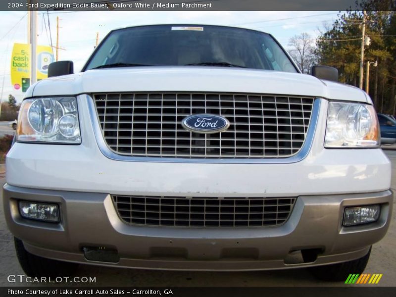 Oxford White / Medium Parchment 2004 Ford Expedition Eddie Bauer