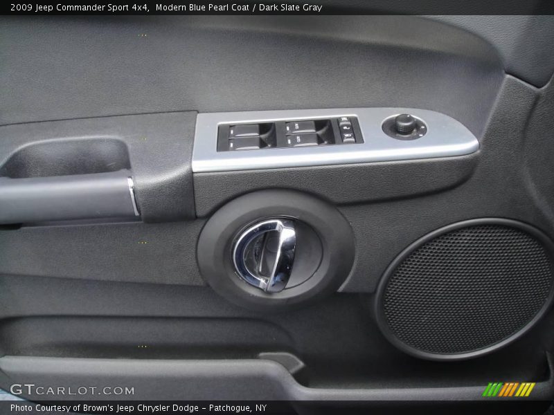 Modern Blue Pearl Coat / Dark Slate Gray 2009 Jeep Commander Sport 4x4
