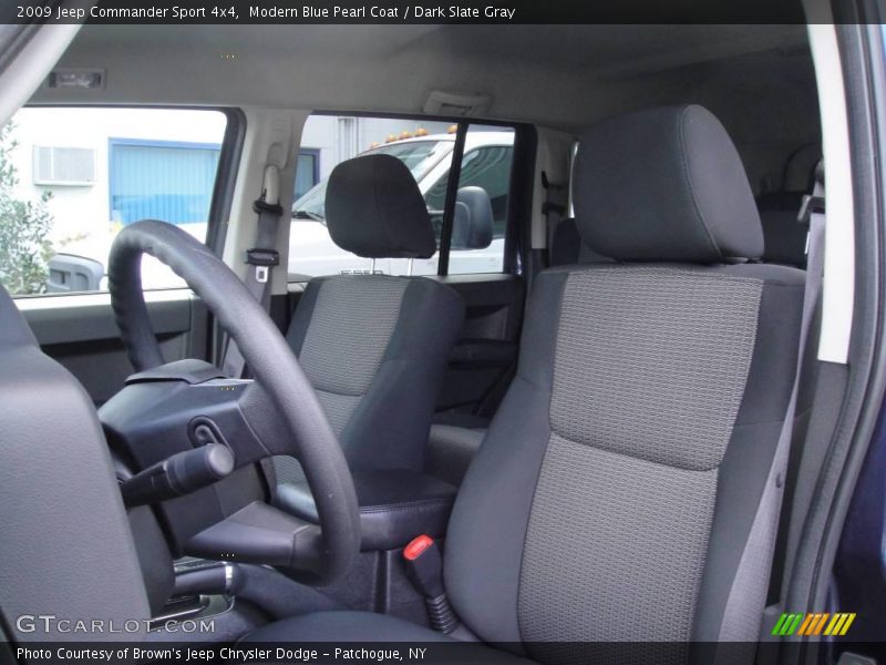 Modern Blue Pearl Coat / Dark Slate Gray 2009 Jeep Commander Sport 4x4