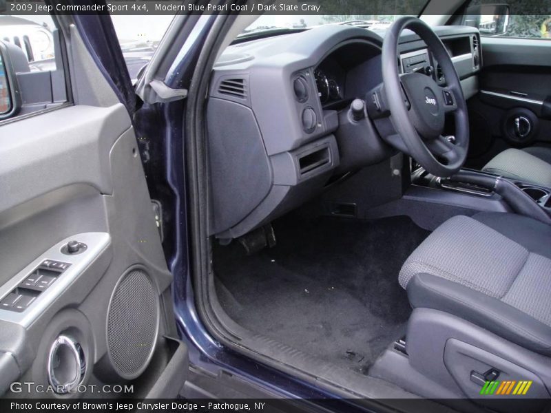 Modern Blue Pearl Coat / Dark Slate Gray 2009 Jeep Commander Sport 4x4