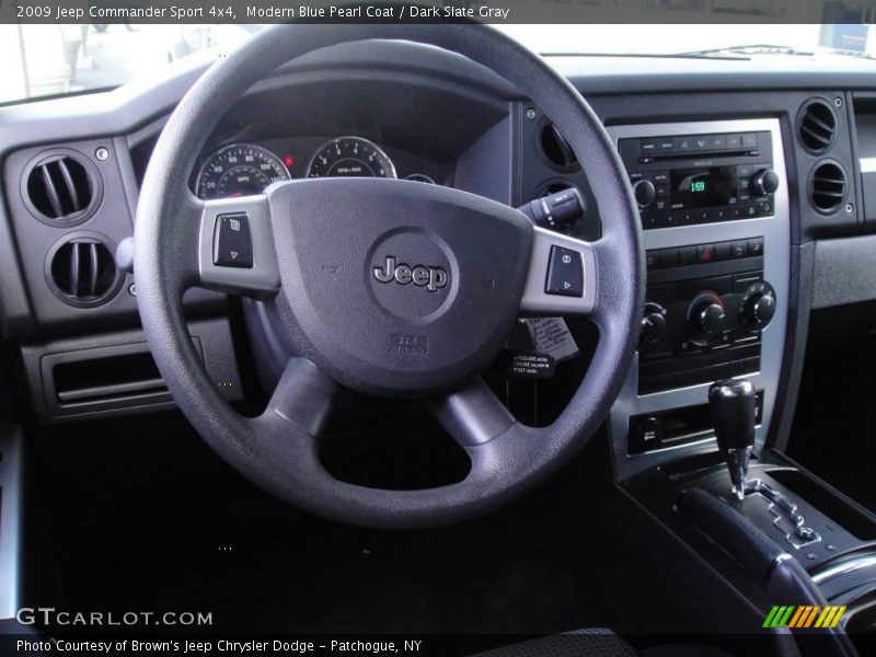 Modern Blue Pearl Coat / Dark Slate Gray 2009 Jeep Commander Sport 4x4