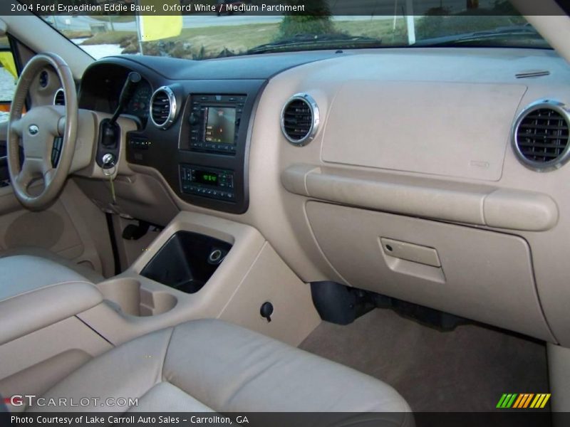 Oxford White / Medium Parchment 2004 Ford Expedition Eddie Bauer